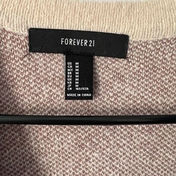 Forever 21 Heavyweight Cardigan With Pattern - Picture 3 of 3
